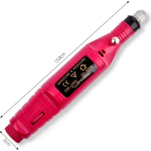 Elektrikli 12V Tırnak Törpü Seti Manikür Pedikür Protez Tırnak Ve Tırnak Cihazı