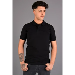 Erkek Polo Yaka T-Shirt K-0145 - Siyah