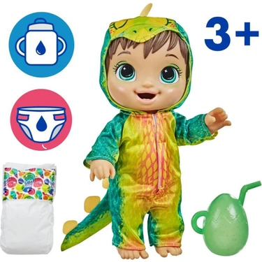 Baby Alive Dino Cuties Erkek Bebek