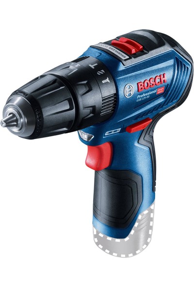 Bosch GSB 12V-30 (Solo) Akülü Darbeli Delme/Vidalama Makinesi (Akü ve Şarj Cihazı Dahil Değildir)