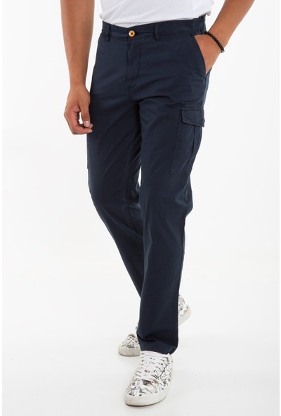 Fitz Roy Erkek Lacivert Kargo Pantolon Stalker