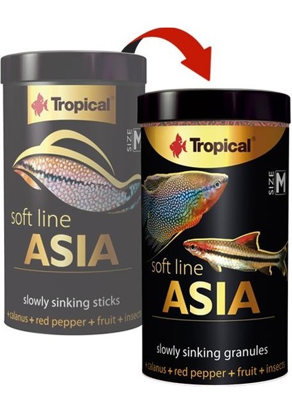 Soft Line Asia Size M 250ML 100GR