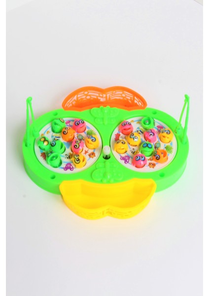 Modapratik Mıknatıslı Kurmalı Balık Tutma Oyunu - Sepetli