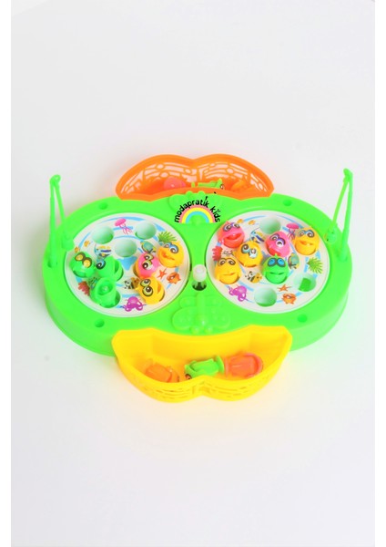 Modapratik Mıknatıslı Kurmalı Balık Tutma Oyunu - Sepetli fiyatları