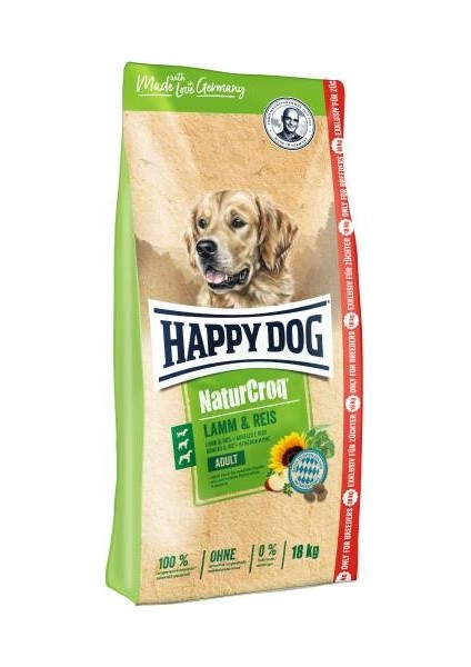 Natur Croq Lamm &reis 18 kg