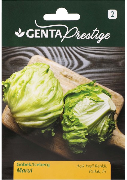 Prestige Sebze Tohumu Göbek - Iceberg Marul Genta Prestige