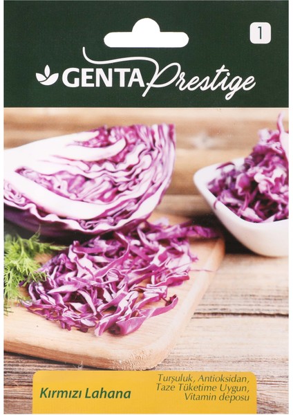 Prestige Sebze Tohumu Kırmızı Lahana Genta Prestige