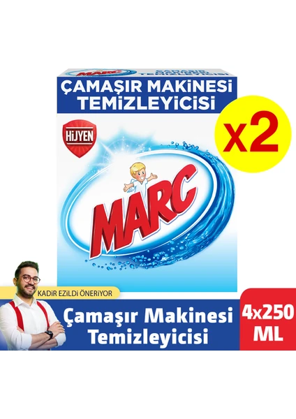 Çamaşır Makinesi Temizleyicisi 4x 250 ml