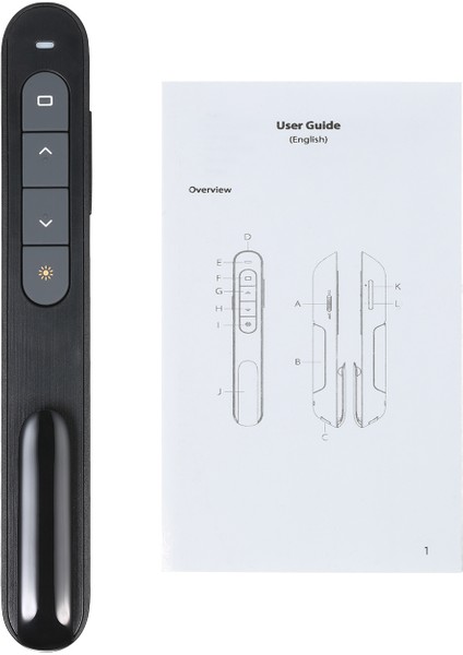 2.4 Ghz Kablosuz Powerpoint Presenter  Pointer Kumanda (Yurt Dışından)