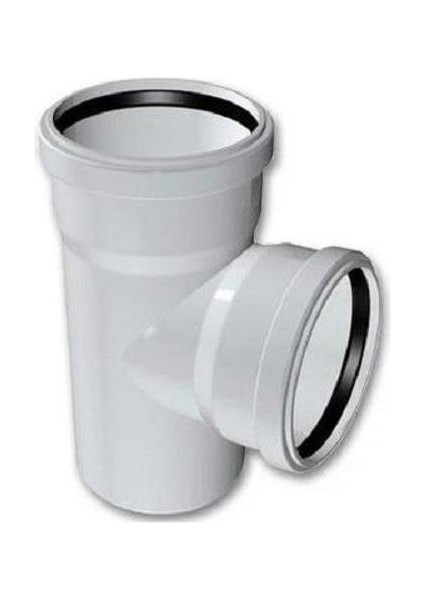 70X70 Pvc Pissu Boru Te Çatal