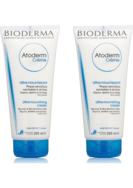 Atoderm Cream 200 ml 2 Adet