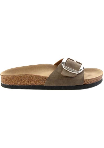 Vizon Nubuk Kadın Terlik K04819200001 fiyatları