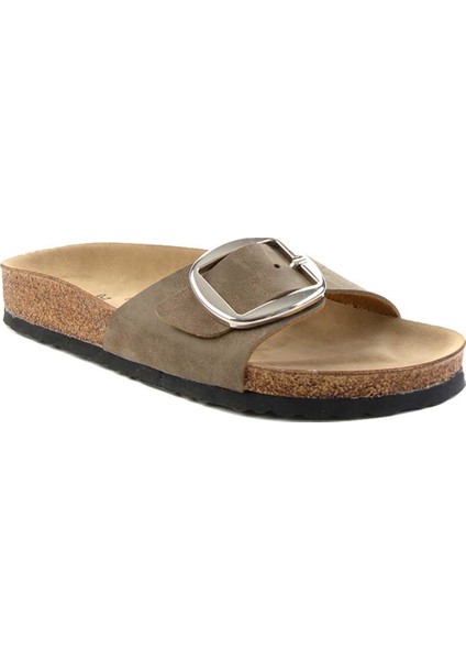 Vizon Nubuk Kadın Terlik K04819200001 modelleri