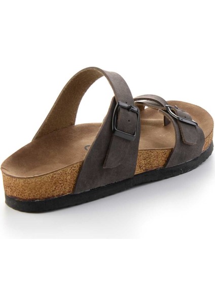 Kahve Nubuk Kadın Terlik K04956010201 fırsatları