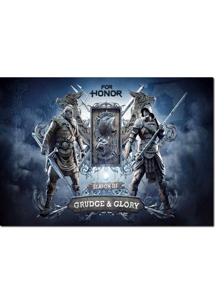Cakatablo Ahşap Tablo For Honor Season Three Grudge ve Glory Görseli