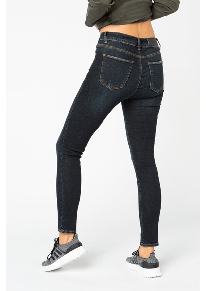 Vıgoss Kadın Kesik Detaylı Denim Pantolon 23787-70402 fırsatları