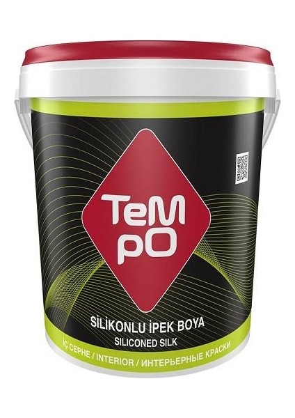 Filli Boya Tempo Silikonlu Ipek Mat Duvar Boyası 15 Lt