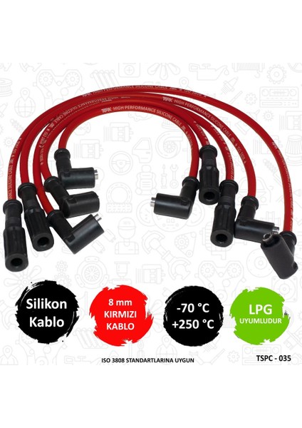 7604095 - Tempra Tıpo 2.0 16V - Buji Kablosu