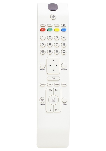 Weko Kl Vestel-Seg-Regal RC3902 RM-L220W Lcd-Led Tv Beyaz Kumanda (31269=31270) Yazısız