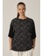 Baskılı Oversize T-Shirt (UN-70417) 2