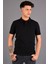 Erkek Polo Yaka T-Shirt K-0145 - Siyah 1