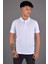 Erkek Polo Yaka T-Shirt K-0145 - Beyaz 1