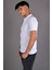 Erkek Polo Yaka T-Shirt K-0145 - Beyaz 3