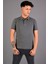 Erkek Polo Yaka T-Shirt K-0145 - Gri 1