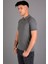 Erkek Polo Yaka T-Shirt K-0145 - Gri 3