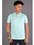 Erkek Polo Yaka T-Shirt K-0145 - Su Yeşili 1