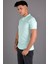 Erkek Polo Yaka T-Shirt K-0145 - Su Yeşili 3