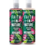 Faith In Nature %99 Doğal Canlandırıcı Şampuan&saç Kremi Ejder Meyvesi