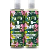 Faith In Nature  %99 Doğal Onarıcı Şampuan&saç Kremi Yabani Gül