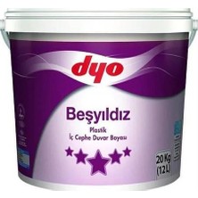 Dyo Beşyıldız Plastik Iç Cephe Boyası 10 kg