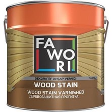 Fawori Wood Stain Vernikli Ahşap Koruyucu 12 Lt