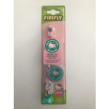 Rocs Firefly Hello Kitty Kapaklı Diş Fırçası 3+ Yumuşak- Çocuklar Için