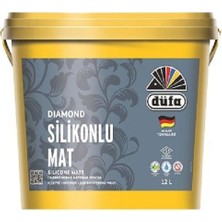 Düfa Diamond Silikonlu Mat Iç Cephe Boyası 10 kg