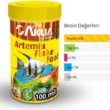 Akua Artakua Artemia Flake Pul Balık Yemi 100 ml 12 Gram