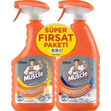 Mr Muscle Mutfak 750 ml + Mr Muscle Banyo 750 ml