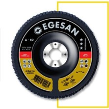 Egesan 115X22,23-60 Kum-Pro Serisi Ao Flap Diskler-10 Ad.