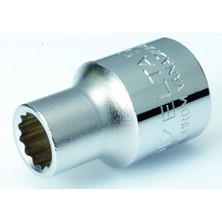 İzeltaş 1/2'' Oniki Köşe 30 mm Lokma Anahtar