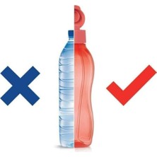 Tupperware Eko Şişe 750 Ml Açık Mavi Matara