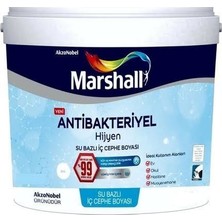 Marshall Antibakteriyel Hijyen Iç Cephe Boya 15 Lt