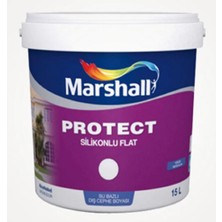 Marshall Protect Silikonlu Dış Cephe Boyası 7.5 Lt Beyaz