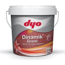 Alan Şanslı Dyo Dinamik Grenli Silikonlu Dış Cephe Kaplaması 25 kg Duman Grisi