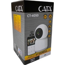 Cata Ct 4050 Cata Akıllı Ip Kamera 360° Dönebilen Gece Görüşlü Full HD-1080P