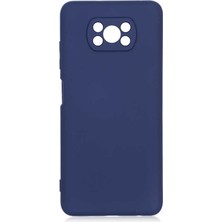 noktaks - Xiaomi Poco X3 - Kılıf İçi Kadife Koruyucu Mara Lansman Kapak - Lacivert - T17688