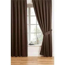 Cotton Studio Blackout Karartma Perde - Kahverengi