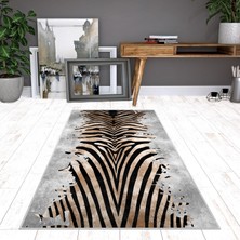 Confidence Home Dijital Baskı Yıkanabilir Kaymaz Taban Salon Halısı Mutfak Halısı Koridor Halısı