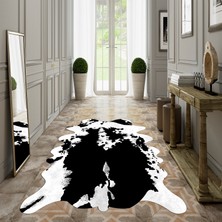 Confidence Home Dekoratif Post Görünümlü Dijital Baskı Kaymaz Taban Yıkanabilir Halı